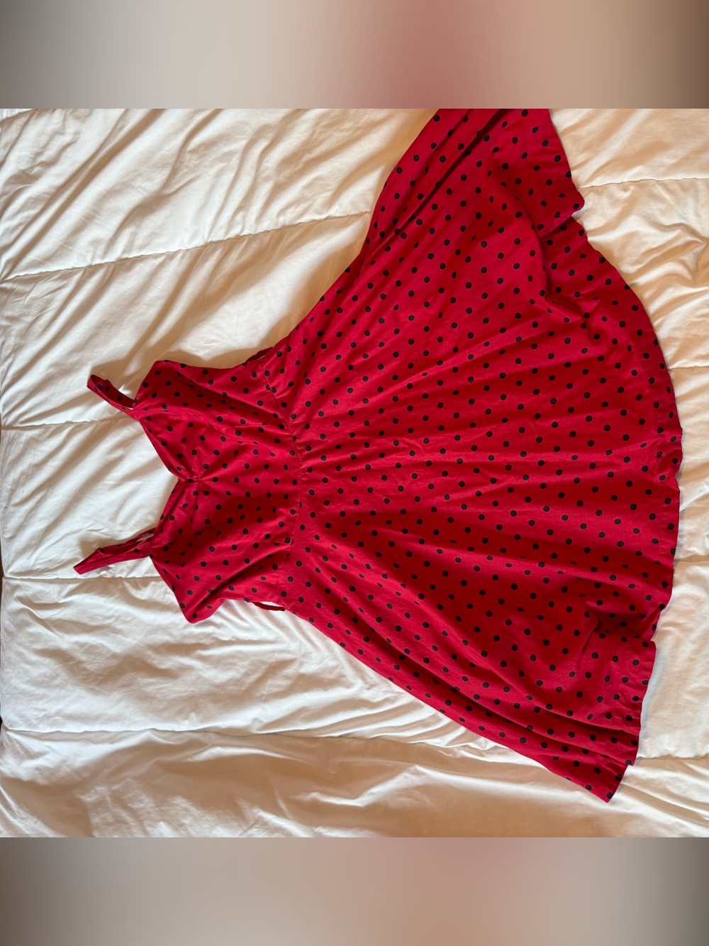 City Chic Red Polka Dot 50’s style Swing Dress - Picture 9 of 9
